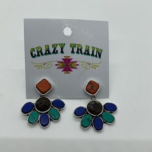 Crazy Train Earrings